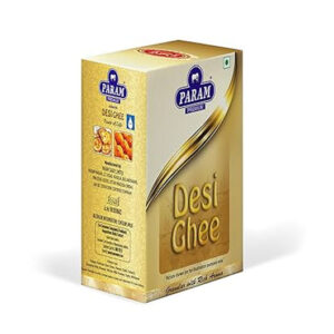 100% Pure and Natural Param Premium Desi Ghee with Rich Aroma 100ml